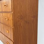 Scandinavisch Vintage Teak Fineren Ladekast Maloy thumbnail 6