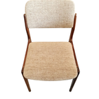 Set Van 4 Vintage Deens Design Teakhouten Eetkamerstoelen thumbnail 6