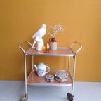 Retro Vintage Bureau, Desk Met Ladeblok, Bureautje thumbnail 25