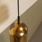 Vintage Design Gouden Hanglamp, Vrieland (?) thumbnail 2