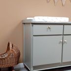 Ruime Vintage Commode Zachtgroen thumbnail 3
