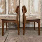 Set Vintage Stoelen. Mahjongg Holland. Dutch Design. thumbnail 3