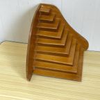 Vintage Houten Brievenrekje Postvakje J`60 Hoekmodel thumbnail 4