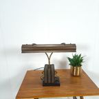 Bronzen Bureau Bankierslamp Bureaulamp thumbnail 10