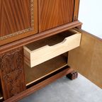 Vintage Wandkast | Highboard | Jaren 50 | Zweden thumbnail 6