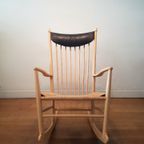 J16 Schommelstoel Van Hans Wegner Voor Fredericia thumbnail 7