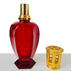 Lampe Berger Paris Athena Ruby Rouge Geurlamp 1980’s Nieuwstaat thumbnail 5