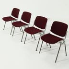 4 X Dsc Stoelen By Giancarlo Piretti For Castelli Jaren 70 thumbnail 7