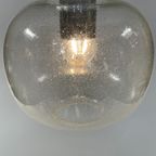 Glazen Space Age Hanglamp, Glashütte Limburg, Duitsland 1970'S thumbnail 7