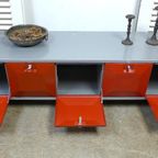 Mooie Industriele Metalen Vintage Kast thumbnail 16