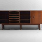 Zeldaam Mid-century Dressoir Van Arne Vodder, Denemarken 1950 thumbnail 7