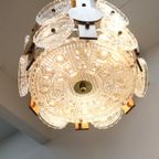 Deense Vintage Hanglamp Teak Glas thumbnail 7