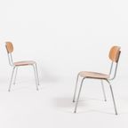 1960’S Set Of 4 Danish Old School Chairs thumbnail 5