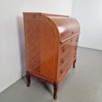 Vintage Rolbureau Egon Ostergaard '60 Zweden Bureau Regency thumbnail 12