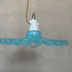 Vintage Kraaglamp – Glas En Porselein thumbnail 9