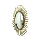 Mid Century Verkoperd Metalen Zonnespiegel Deknudt Convex 54Cm thumbnail 11