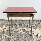 Vintage Formica Schoolbankje Uit Italie, 1960’S thumbnail 6