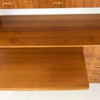 Scandinavisch Vintage Teak Fineren Dressoir/ Boekenkast Midsund thumbnail 3