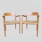 Set Van 8 Stoelen Niels Moller Voor Mollers Mobelfabrik thumbnail 19
