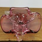 Vintage Murano Glas Schaal, Fruitschaal Glazen Serveerschaal thumbnail 3