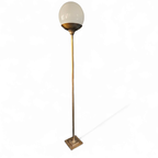 Large / Brass Floor Lamp / 1970s / Height 220 Cm / thumbnail 9