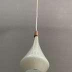 Holmegaard Grey Glass Hanging Lamp 1960S. thumbnail 5