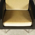 Vintage Fauteuil – Velours – Jaren 60 thumbnail 4