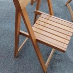 Set Van 4 Aldo Jacober Trieste Klapstoelen, Bazzani Italy thumbnail 8