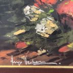 Schilderij "Bloemenboeket". thumbnail 6