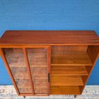 Vintage Vitrinekast, Jaren 60, Deens Design Van Ib Kofod Larsen thumbnail 5