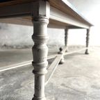 Grey Wood Monastery Table thumbnail 9