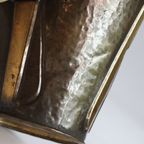 Vintage Modernist Embossed Copper Cachepot, 1950S. thumbnail 15
