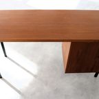 Vintage Bureau | Desk | Teak | Jaren 60 thumbnail 8