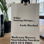 Andy Warhol, I Like Boring Things…, Copyright 2015.. thumbnail 8