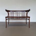 Rare Thonet Bench, Not Marked. Width 107/ Height 80 /depth 50/ Seat Hight 47 Cm thumbnail 3
