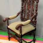Fauteuil In Renaissancestijl. thumbnail 2