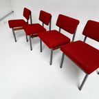 Set Van 4 Pali Eetkamerstoelen Van Louis Van Teeffelen, 1960 thumbnail 5