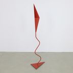Abstracte Geometrische Vloerlamp Metaal, 1970S thumbnail 4