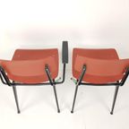2 Marko Stoelen Model S201 Setprijs | Armleuning Ossenbloed thumbnail 6