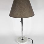 Mid Century Modern - Tafellamp - Marmeren Voet - 3E Kwart 20E Eeuw thumbnail 3