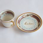 Victorian Monogrammed Cup And Saucer In Yongzheng Style, 1885 thumbnail 8