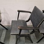 Set Van 4 Vintage Eetkamerstoelen Stako 4 Vintage Stoelen thumbnail 4