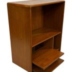 Vintage Dyrlund Tv Audio Meubel Lp Kast Teak Design thumbnail 7