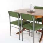 Set Van 4 Vintage Eetkamerstoelen Stoelen 'traunraut' thumbnail 11