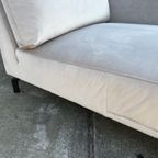 4x6 sofa - X5 Chaise Longue (rechts) Lichtbeige Velours thumbnail 9