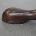 Geweldige Antieke Engelse Draaibare Barrel Leg Bird Cage Tilt Top Table Uit De 18e Eeuw thumbnail 11