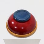 Postmodern Italian Wooden Bowl By Pietro Manzoni 1980S thumbnail 9