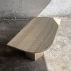 Organic Shape Travertin Coffee Table thumbnail 9