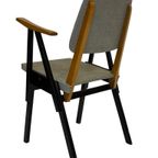 Vintage Zwager Ermeloo, Palais De Tokyo Stoel 50's Design thumbnail 14