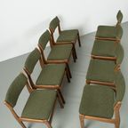 Set Van 8 Deense, Refurbished, Vintage Stoelen thumbnail 15